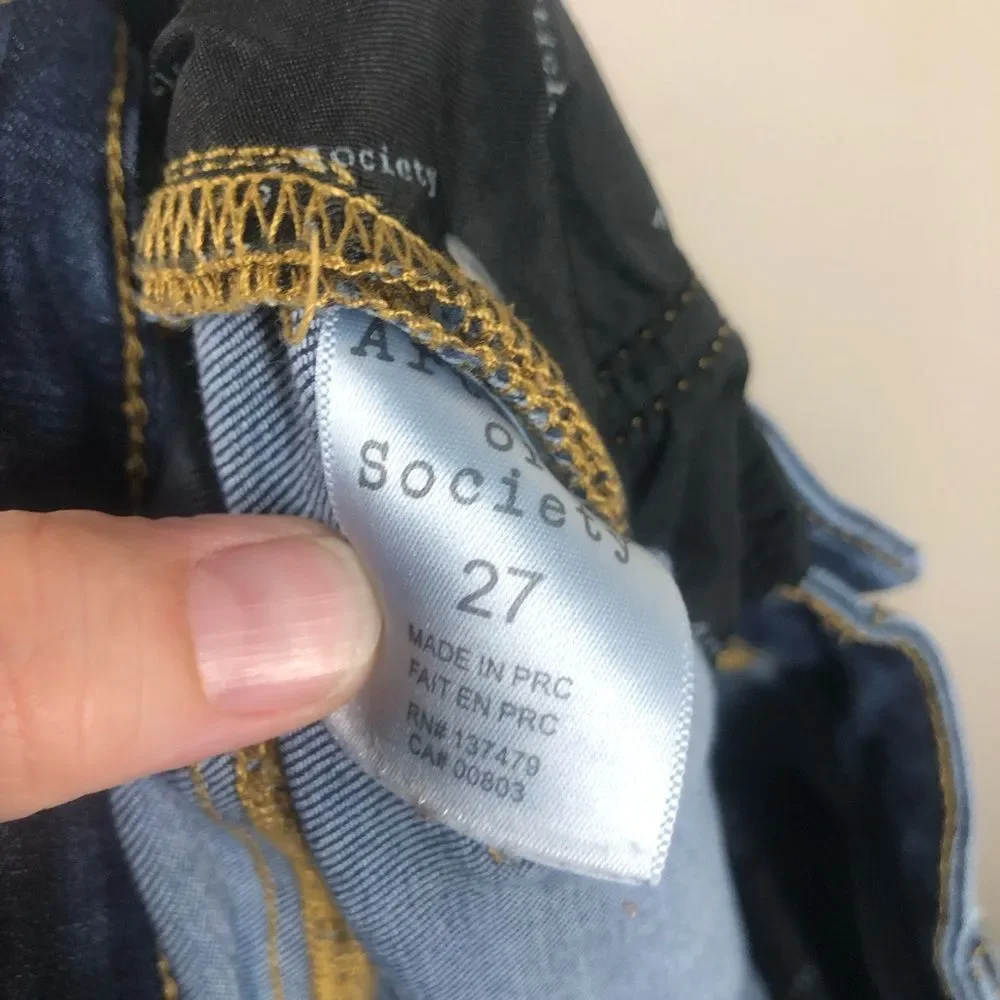 Articles of Society Sarah Skinny Jeans Bundle Of Two Soft Stretch Denim Size 27